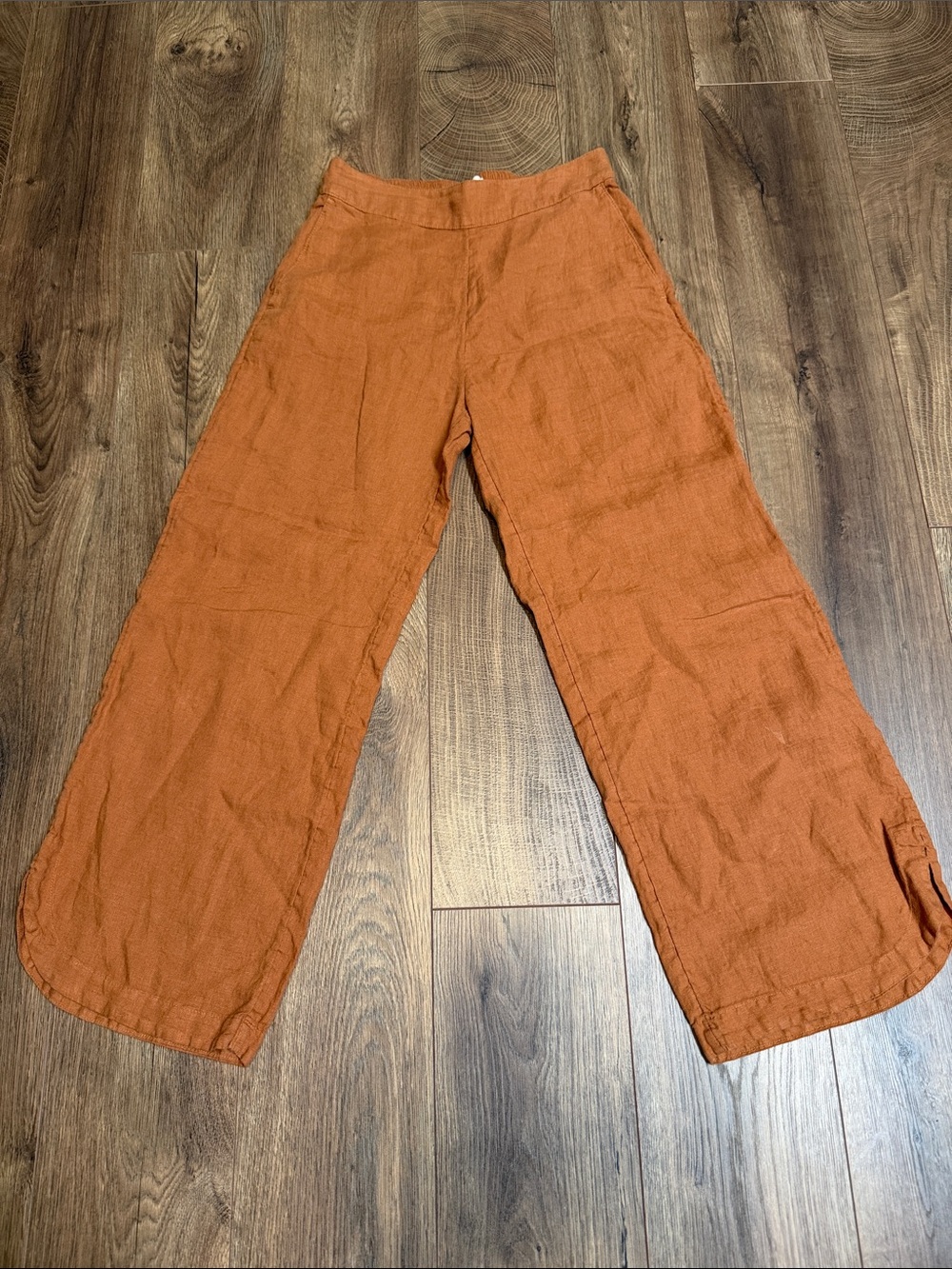 Like New 100% Linen Cynthia Rowley Wide Leg Pants SZ XS